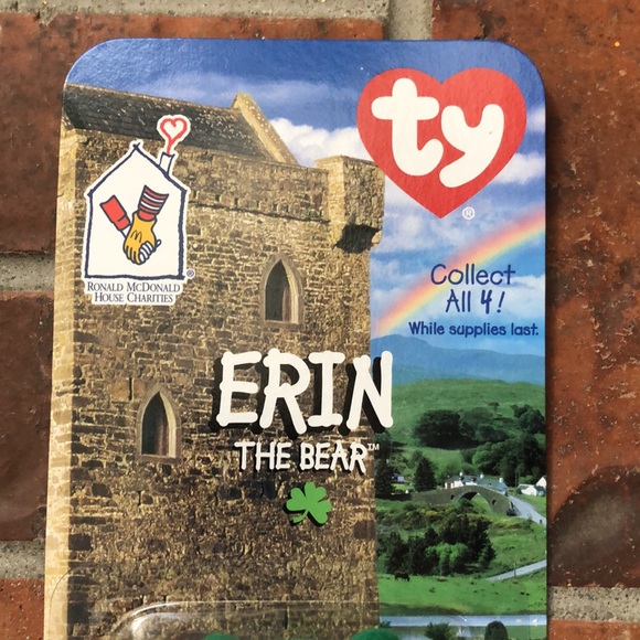 McDonald’s Teenie Beanie Erin the Bear - Picture 3 of 5